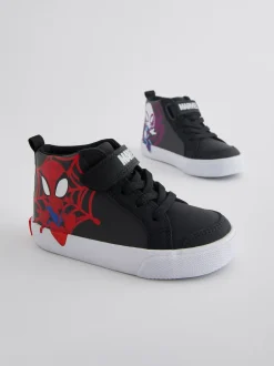 Next Noir - Spidey et Friends Elastique Lace Fermeture par contact Bottes New