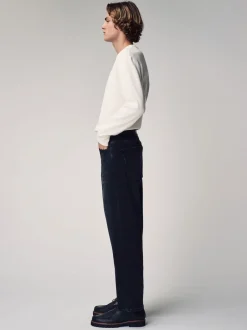 Next - Straight Fit Classic Jeans extensibles Noir Outlet