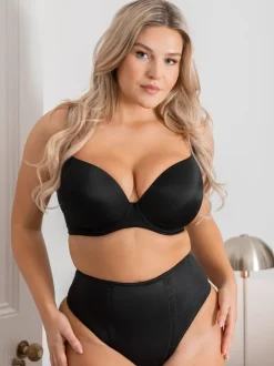 Pour Moi Noir - String Hourglass Shapewear ferme pour le contrôle du ventre Discount