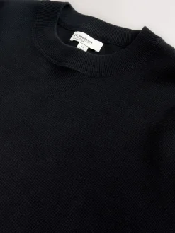 Next Noir - Sweat-shirt N. Premium en coton riche, coupe décontractée mi-épaisse Sale