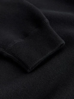 Next Noir - Sweat-shirt N. Premium en coton riche, coupe décontractée mi-épaisse Sale