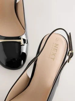 Next Noir - Talons de bloc arrière à bride arrière Clearance