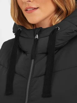 Tog 24 Noir - Ranskill Long Padded À capuche Gilet Clearance