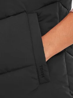 Tog 24 Noir - Ranskill Long Padded À capuche Gilet Clearance
