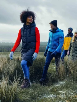 Tog 24 Noir - Ranskill Long Padded À capuche Gilet Clearance