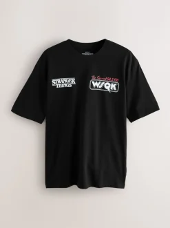 Next Noir - T-shirt à imprimé graphique Stranger Things Online