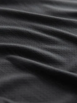 Next - T-shirt à manches courtes - Haut d’entraînement Active Gym Noir Clearance