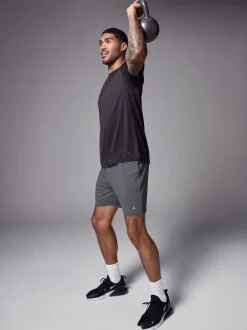 Next - T-shirt à manches courtes - Haut d’entraînement Active Gym Noir Clearance