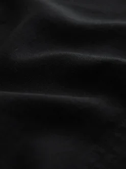 Next Noir - T-shirt avec lin Discount