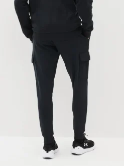 Under Armour Noir - Jogging cargo en polaire Rival New