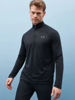 Under Armour - Polaire Tech Quarter zippée Noir Online