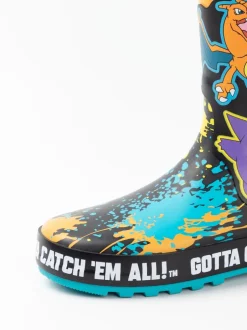 Vanilla Underground Noir - Kid Bottes en caoutchouc Pokemon enfant avec poignées Discount