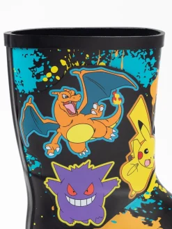 Vanilla Underground Noir - Kid Bottes en caoutchouc Pokemon enfant avec poignées Discount