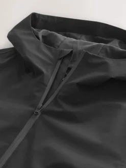Next Noir - Veste à capuche imperméable DryTech Discount