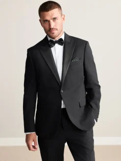 Next Noir - Veste de costume en 100% laine italienne Nova Fides Signatures Coupe classique Sale