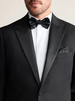 Next Noir - Veste de costume en 100% laine italienne Nova Fides Signatures Coupe classique Sale