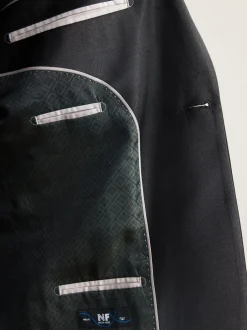 Next Noir - Veste de costume en 100% laine italienne Nova Fides Signatures Coupe classique Sale