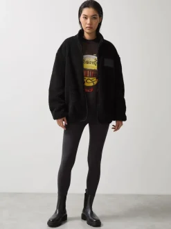 Reiss Noir - Veste en polaire brodée Snoop McLaren F™ Team coupe unisexe1 Outlet