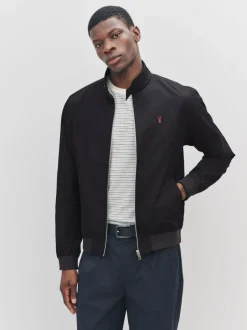 Next Noir - Veste Harrington à doublure Imperméable À carreaux Discount