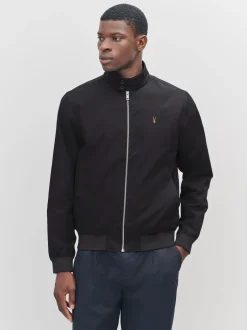 Next Noir - Veste Harrington à doublure Imperméable À carreaux Discount
