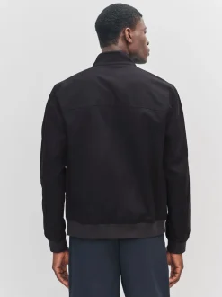 Next Noir - Veste Harrington à doublure Imperméable À carreaux Discount