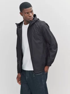 Next Noir - Veste imperméable légère DryTech Clearance