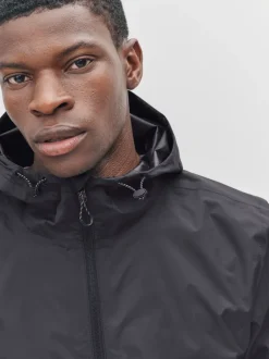 Next Noir - Veste imperméable légère DryTech Clearance