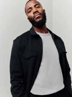 Next Noir - Veste Jersey