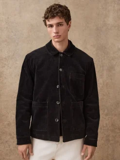 Next Noir - Veste Smart Rich Cord Chore Hot