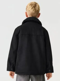 Next Noir - Veste-chemise en daim (3-16ans) Online