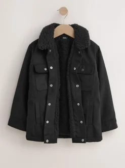 Next Noir - Veste-chemise en daim (3-16ans) Online