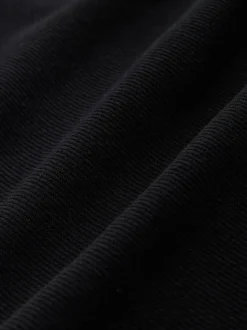 Next - Veste-chemise en jersey sergé à boutons-pression Noir Online