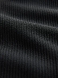 Next Noir - Veste-chemise en jersey texturé diagonal Best