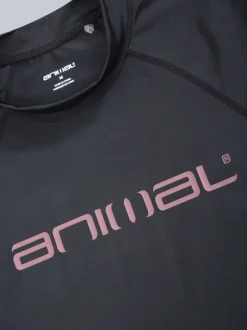 Animal Noir anthracite - Rash homme Kai séchage rapide Sale