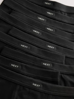 Next Noir anthracite - Maillot de bain à ceinture souple 10 paquet (2-16ans)