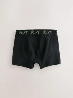 Next Noir avec ceinture Grafitti - Lot de 5 boxers (1.5-16ans) Noir avec ceinture Next Grafitti Outlet