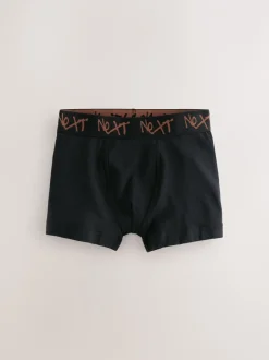 Next Noir avec ceinture Grafitti - Lot de 5 boxers (1.5-16ans) Noir avec ceinture Next Grafitti Outlet