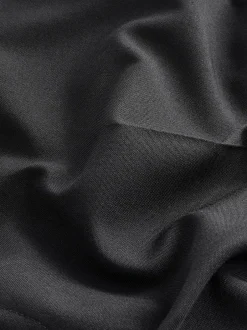 Next Noir avec détail de bande - - Pantalon de costume de smoking Coupe sur mesure Sale