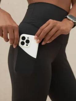 Next Noir avec poche - Legging sculptant Active Sports Dry Tech New