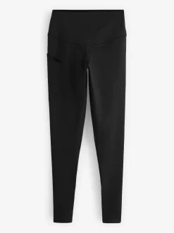 Next Noir avec poche - Legging sculptant Active Sports Dry Tech New