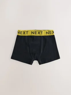 Next - Lot de 10 boxers (1.5-16ans) Noir avec taille universitaire