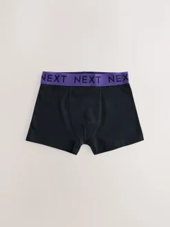 Next - Lot de 10 boxers (1.5-16ans) Noir avec taille universitaire