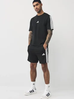 adidas - Essentiel 3-Court en éponge Rayure Noir blanc Outlet