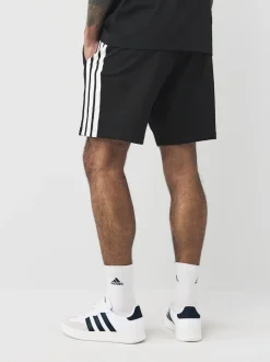 adidas - Essentiel 3-Court en éponge Rayure Noir blanc Outlet