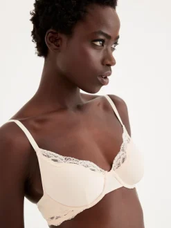 Next Noir/ Blanc/ Rose pâle Nude - Lot de 3 soutiens-gorge en mélange de coton Ultimate Comfort balconnets non rembourré Best