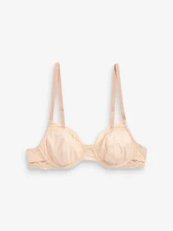 Next Noir/ Blanc/ Rose pâle Nude - Lot de 3 soutiens-gorge en mélange de coton Ultimate Comfort balconnets non rembourré Best