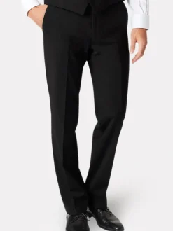 Brook Taverner - Pantalon Avalino coupe Noir chrome Best