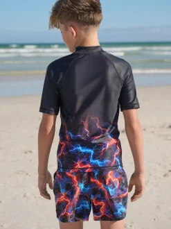 Next - Rash Gilet (1.5-16ans) Noir éclair Outlet