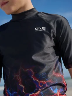 Next - Rash Gilet (1.5-16ans) Noir éclair Outlet