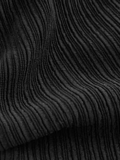 Next Noir côtelé - Haut de bikini DD+ câblé court Sale